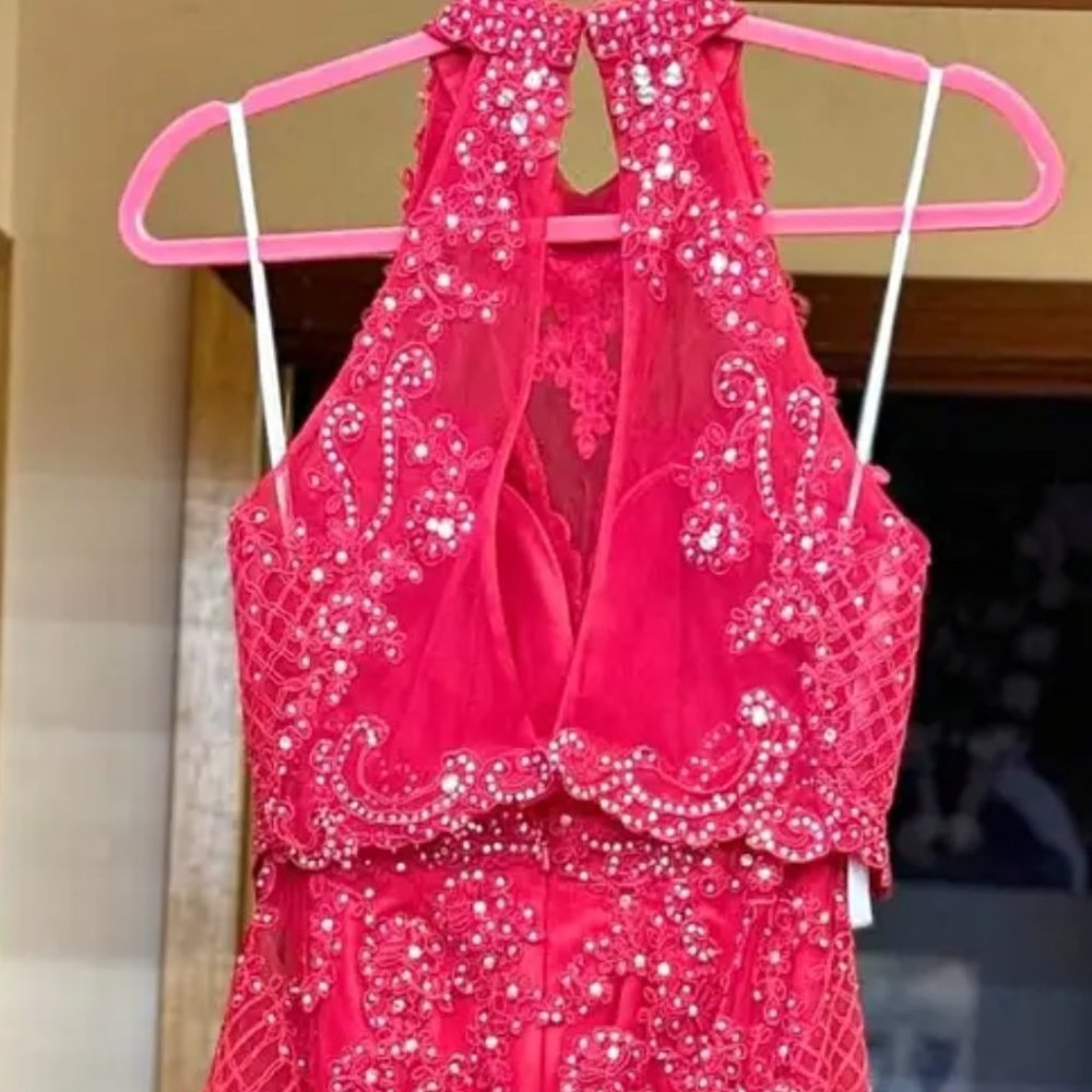 Beautiful 2 Piece Prom Dress Size 8